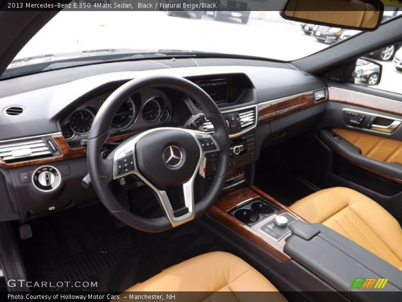 2013 E 350 4Matic Sedan Natural Beige/Black Interior