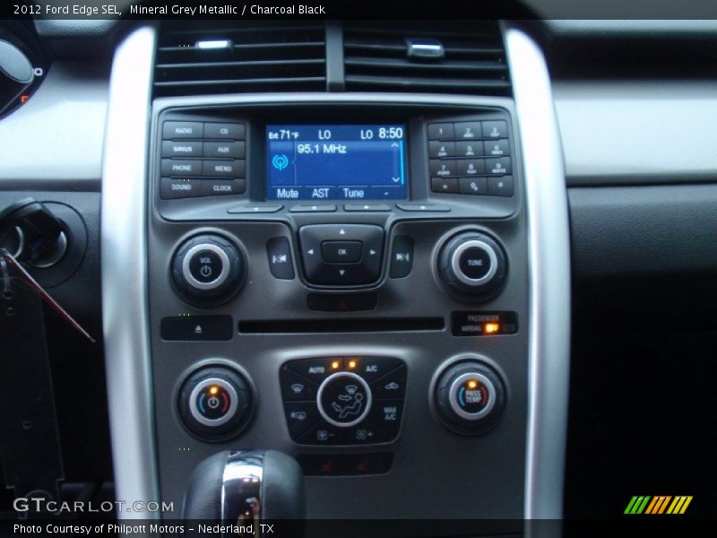 Mineral Grey Metallic / Charcoal Black 2012 Ford Edge SEL