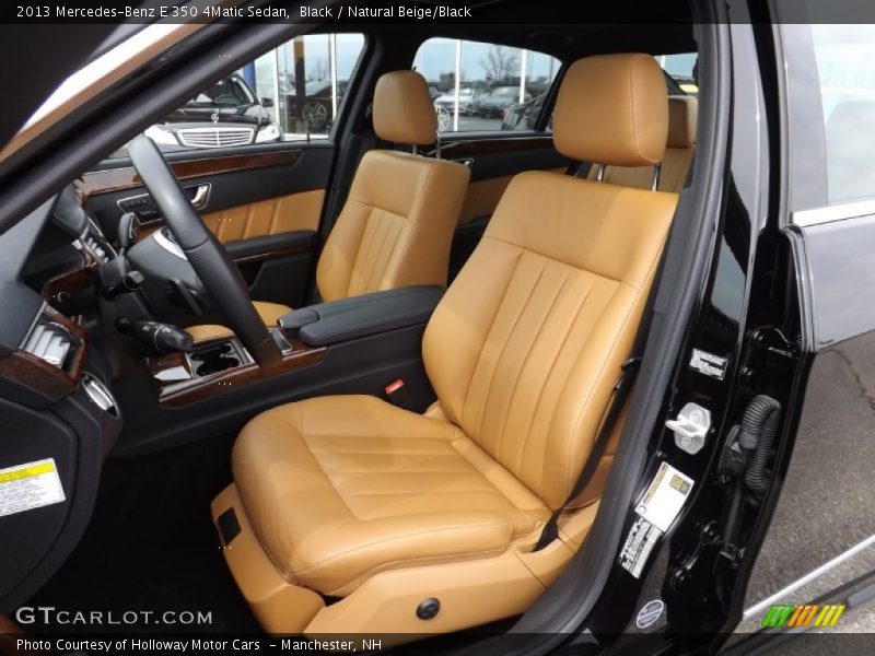 Front Seat of 2013 E 350 4Matic Sedan