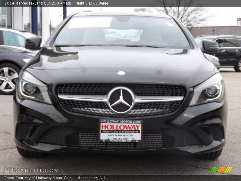 Night Black / Beige 2014 Mercedes-Benz CLA 250 4Matic
