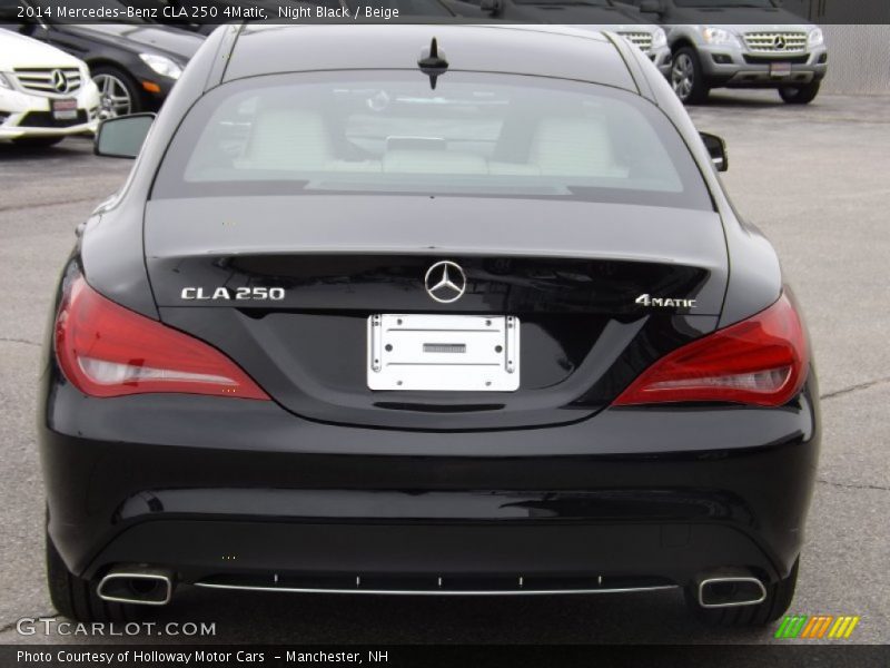 Night Black / Beige 2014 Mercedes-Benz CLA 250 4Matic
