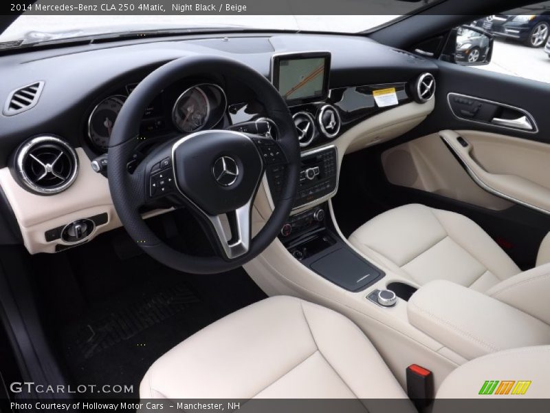  2014 CLA 250 4Matic Beige Interior