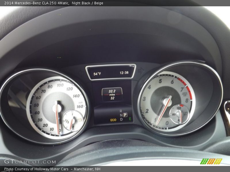  2014 CLA 250 4Matic 250 4Matic Gauges