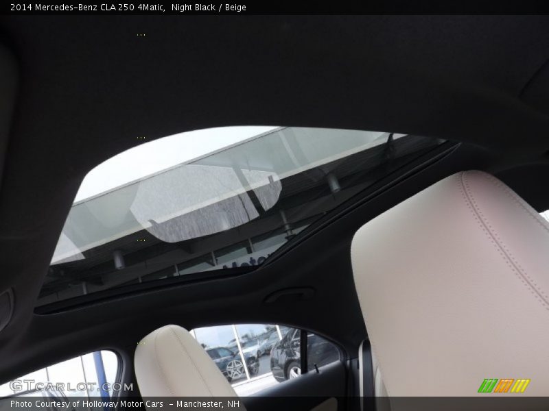 Night Black / Beige 2014 Mercedes-Benz CLA 250 4Matic