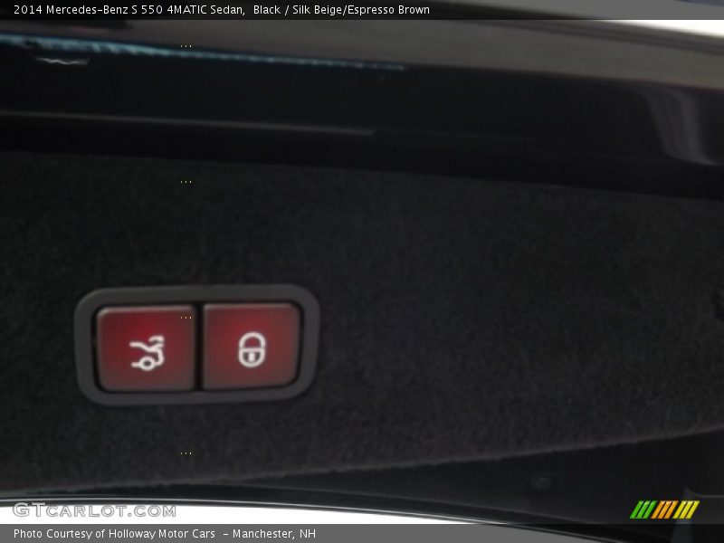 Black / Silk Beige/Espresso Brown 2014 Mercedes-Benz S 550 4MATIC Sedan