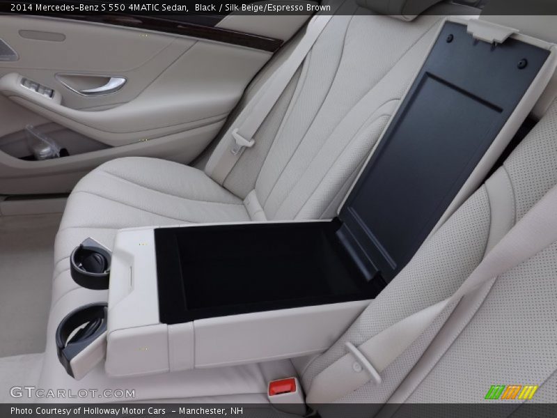 Black / Silk Beige/Espresso Brown 2014 Mercedes-Benz S 550 4MATIC Sedan