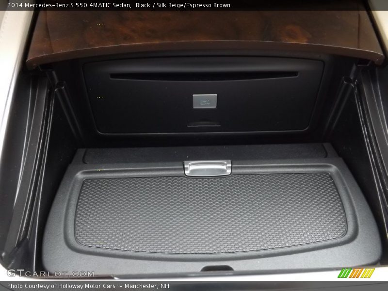 Black / Silk Beige/Espresso Brown 2014 Mercedes-Benz S 550 4MATIC Sedan