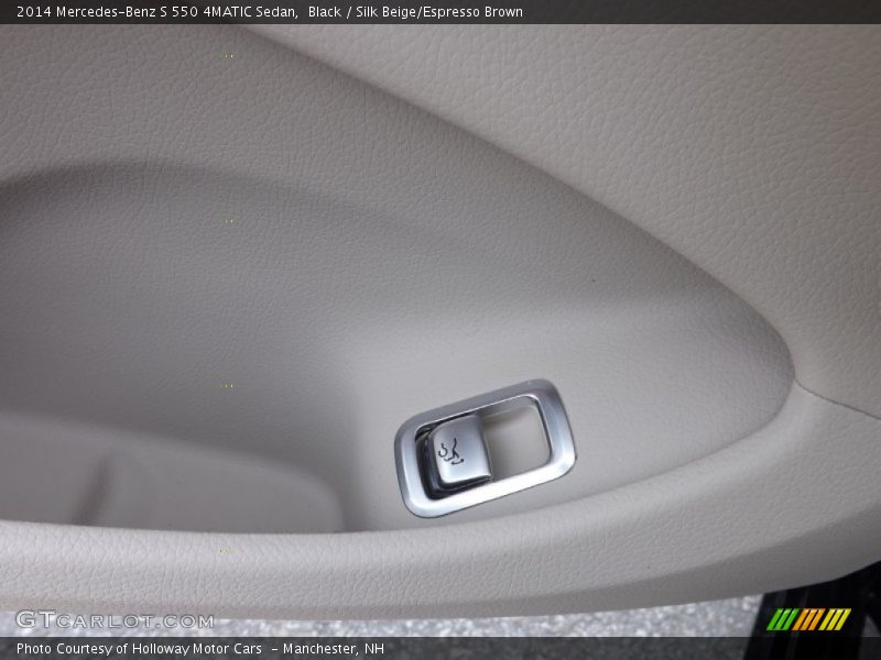 Black / Silk Beige/Espresso Brown 2014 Mercedes-Benz S 550 4MATIC Sedan