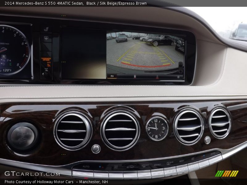 Black / Silk Beige/Espresso Brown 2014 Mercedes-Benz S 550 4MATIC Sedan