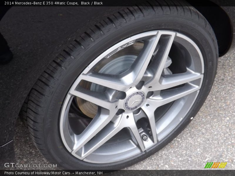 Black / Black 2014 Mercedes-Benz E 350 4Matic Coupe
