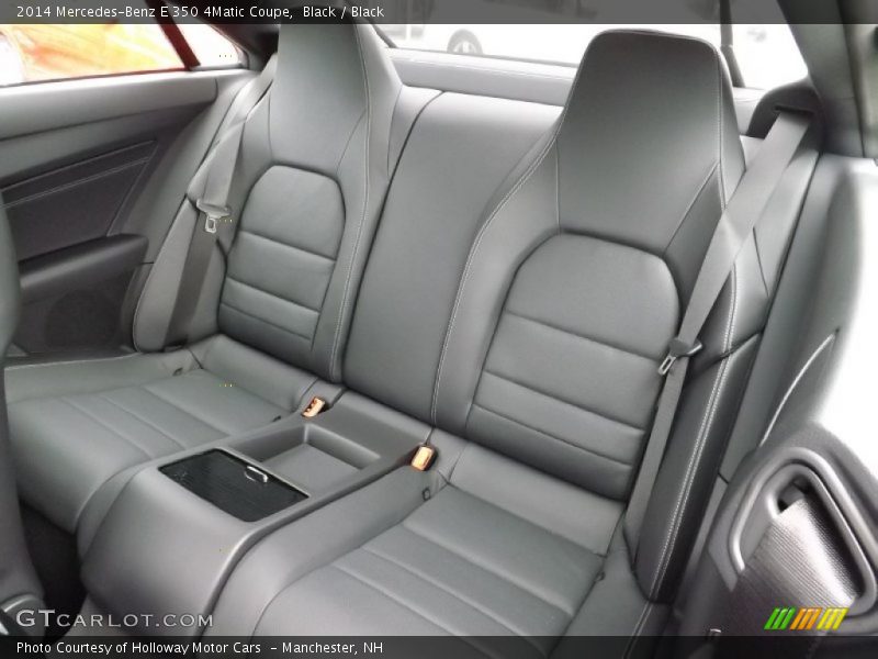 Rear Seat of 2014 E 350 4Matic Coupe