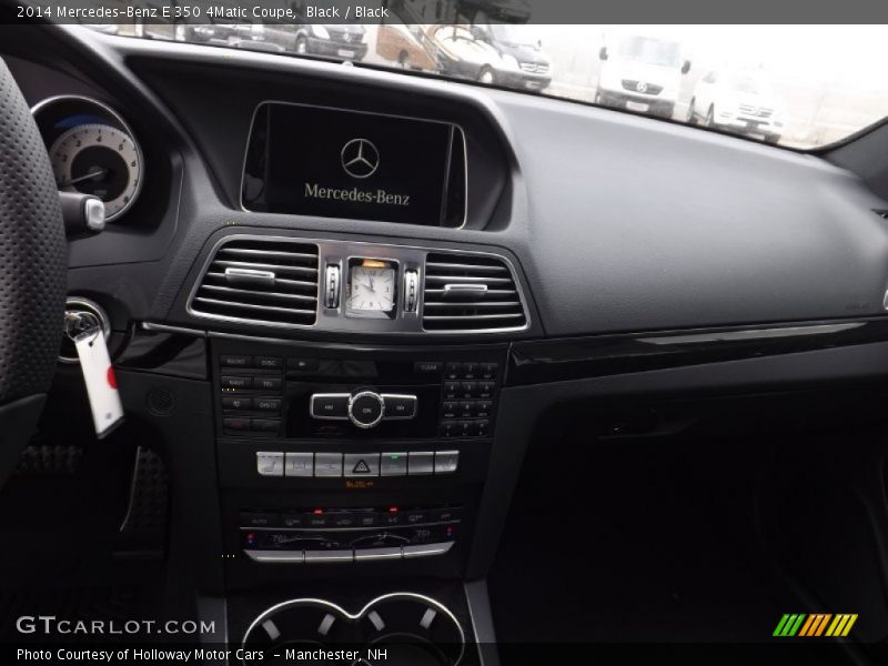 Black / Black 2014 Mercedes-Benz E 350 4Matic Coupe