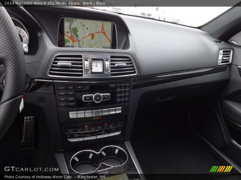Black / Black 2014 Mercedes-Benz E 350 4Matic Coupe