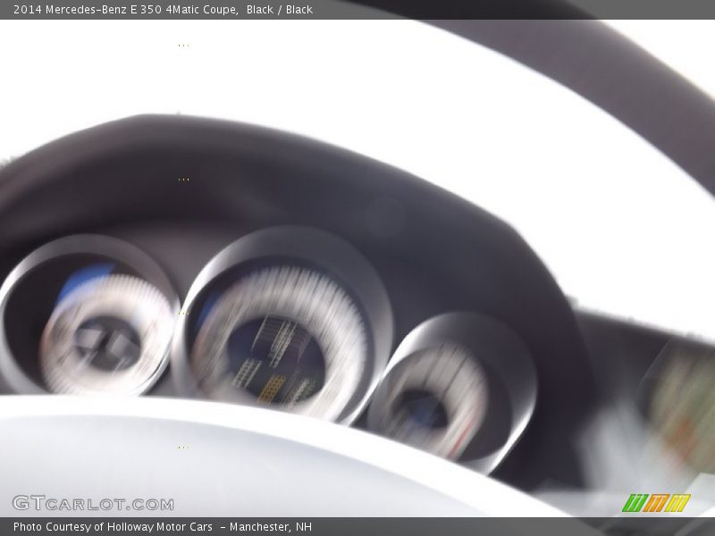 Black / Black 2014 Mercedes-Benz E 350 4Matic Coupe