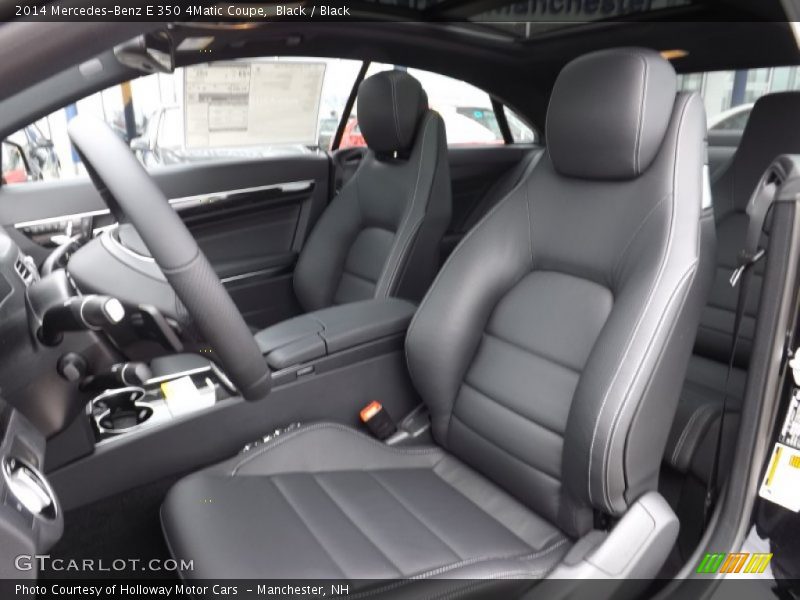 Front Seat of 2014 E 350 4Matic Coupe
