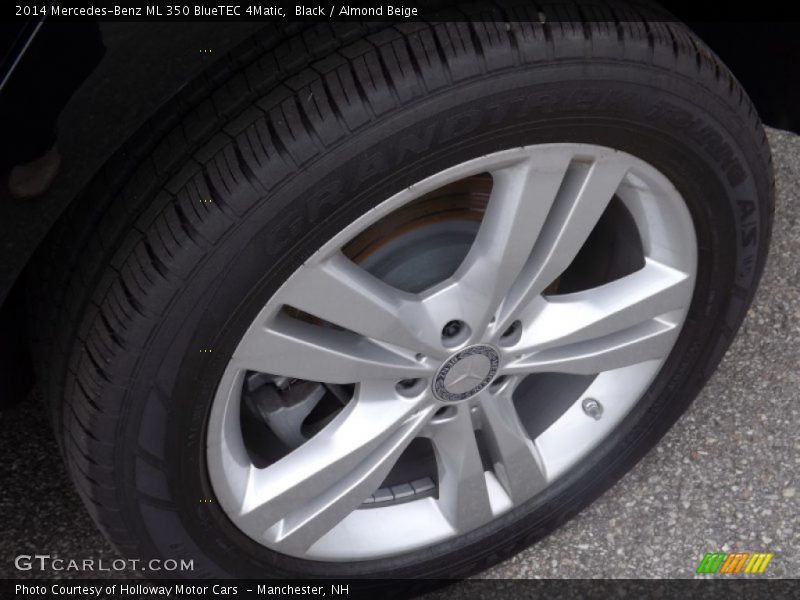 Black / Almond Beige 2014 Mercedes-Benz ML 350 BlueTEC 4Matic