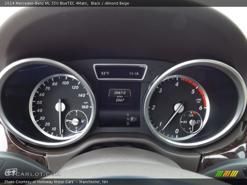 Black / Almond Beige 2014 Mercedes-Benz ML 350 BlueTEC 4Matic