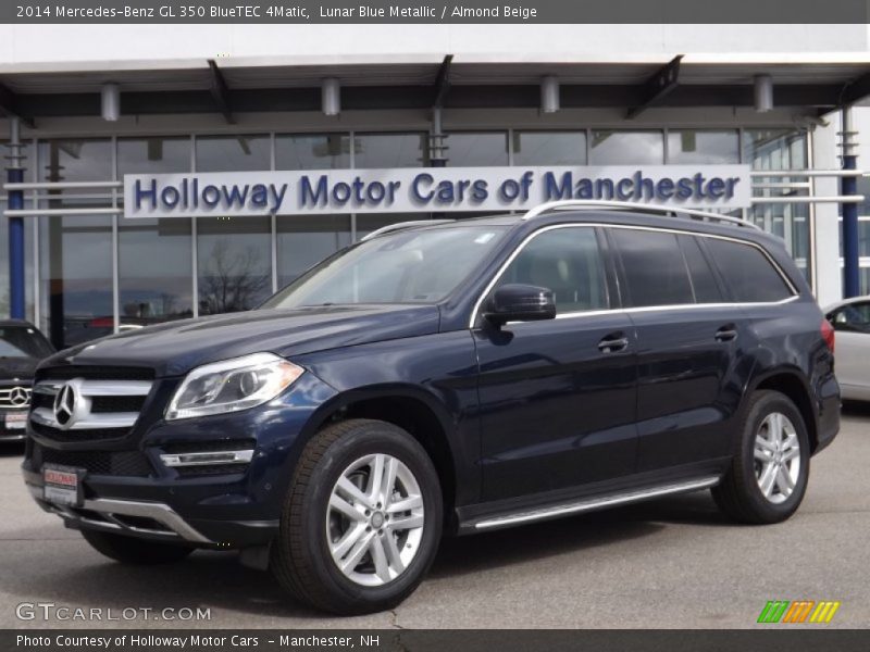 Lunar Blue Metallic / Almond Beige 2014 Mercedes-Benz GL 350 BlueTEC 4Matic