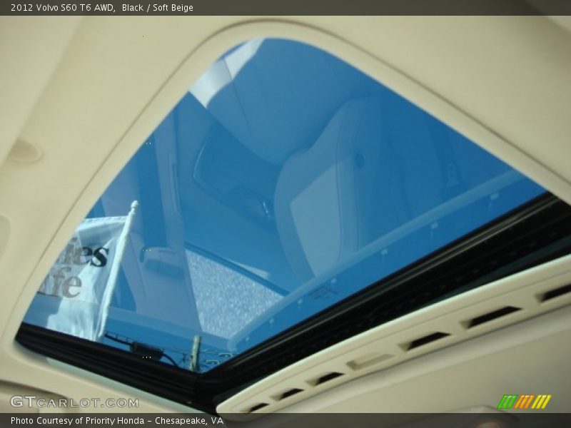 Black / Soft Beige 2012 Volvo S60 T6 AWD