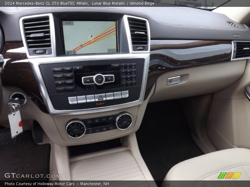 Lunar Blue Metallic / Almond Beige 2014 Mercedes-Benz GL 350 BlueTEC 4Matic