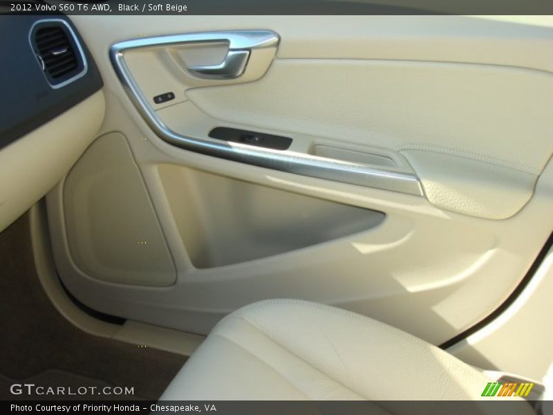 Black / Soft Beige 2012 Volvo S60 T6 AWD