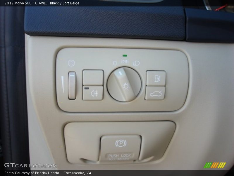Black / Soft Beige 2012 Volvo S60 T6 AWD