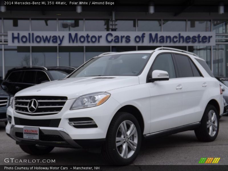 Polar White / Almond Beige 2014 Mercedes-Benz ML 350 4Matic