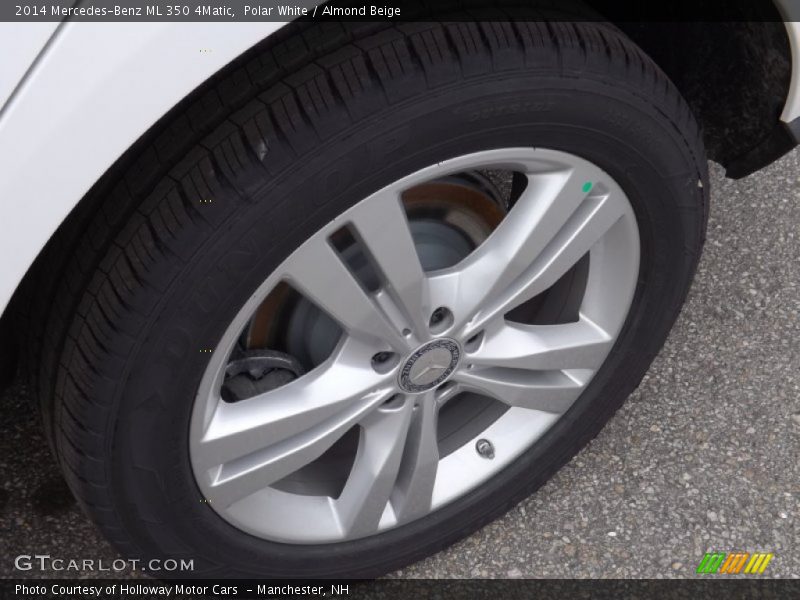 Polar White / Almond Beige 2014 Mercedes-Benz ML 350 4Matic