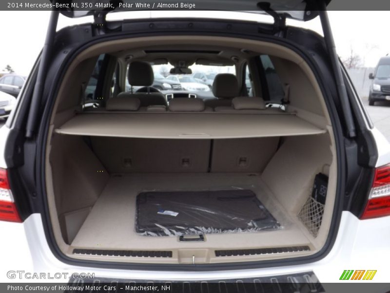 Polar White / Almond Beige 2014 Mercedes-Benz ML 350 4Matic