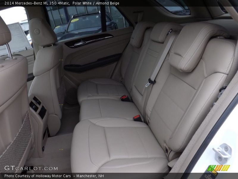 Polar White / Almond Beige 2014 Mercedes-Benz ML 350 4Matic