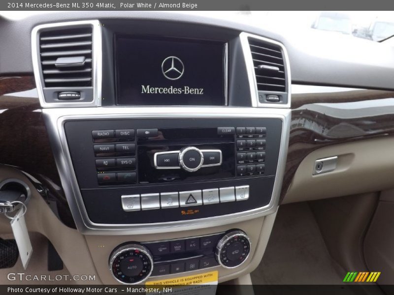 Polar White / Almond Beige 2014 Mercedes-Benz ML 350 4Matic
