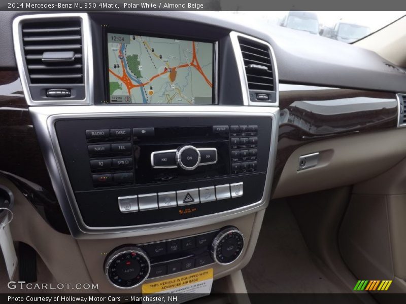 Polar White / Almond Beige 2014 Mercedes-Benz ML 350 4Matic