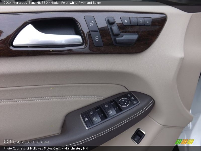 Polar White / Almond Beige 2014 Mercedes-Benz ML 350 4Matic