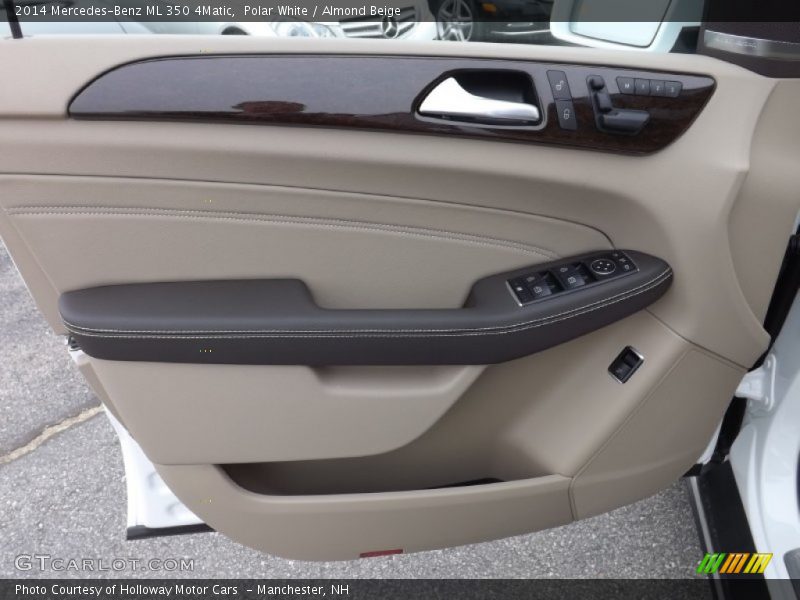 Polar White / Almond Beige 2014 Mercedes-Benz ML 350 4Matic