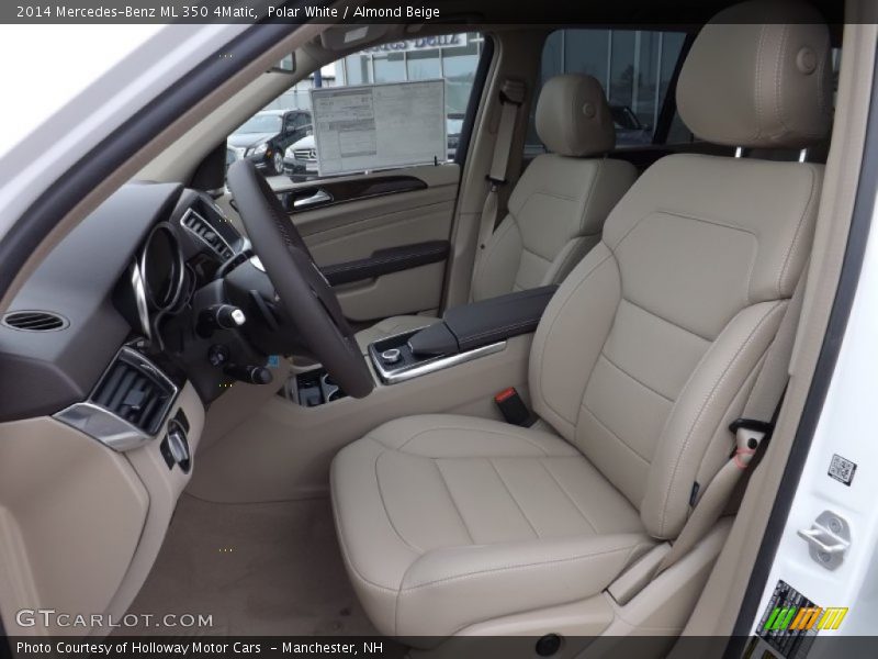 Polar White / Almond Beige 2014 Mercedes-Benz ML 350 4Matic