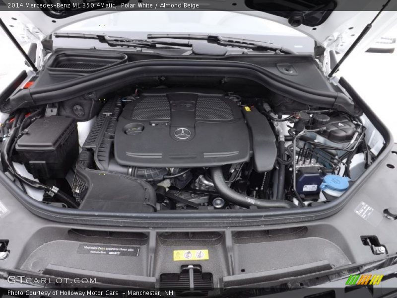 Polar White / Almond Beige 2014 Mercedes-Benz ML 350 4Matic