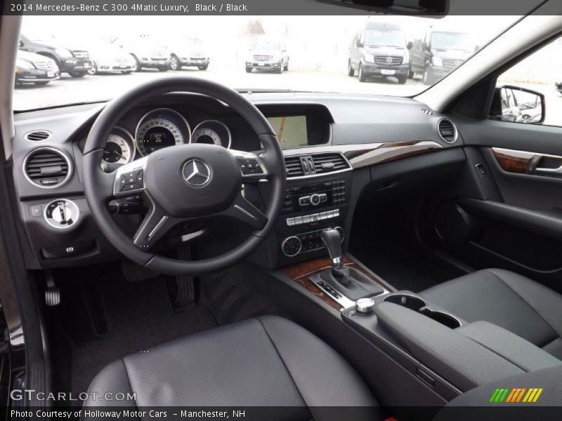 Black / Black 2014 Mercedes-Benz C 300 4Matic Luxury