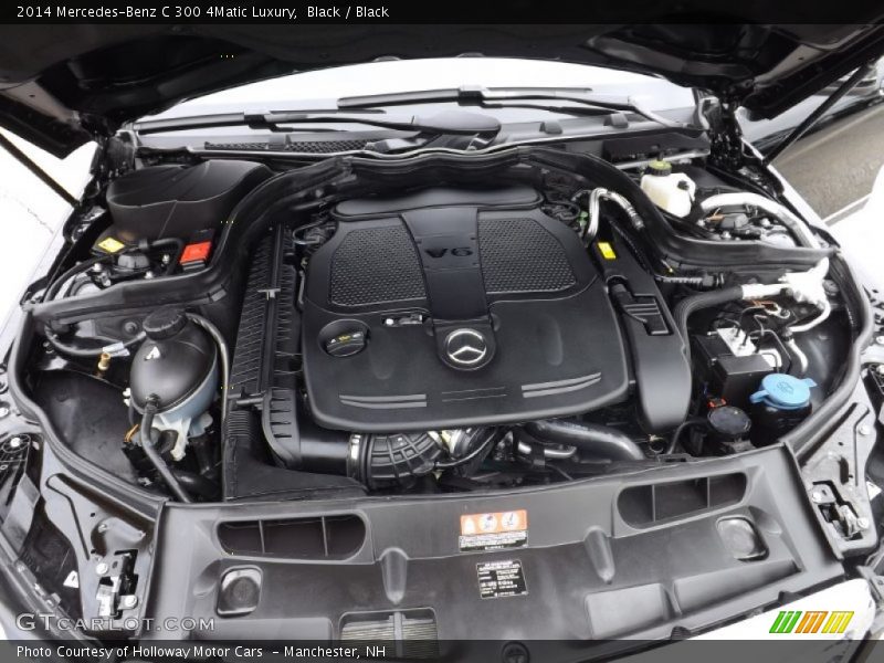 Black / Black 2014 Mercedes-Benz C 300 4Matic Luxury