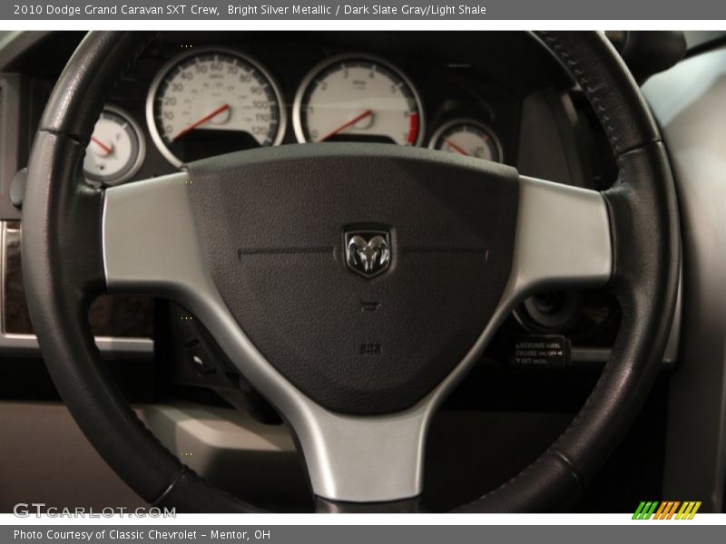  2010 Grand Caravan SXT Crew Steering Wheel