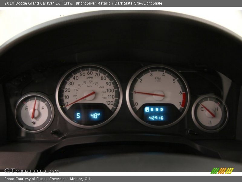  2010 Grand Caravan SXT Crew SXT Crew Gauges