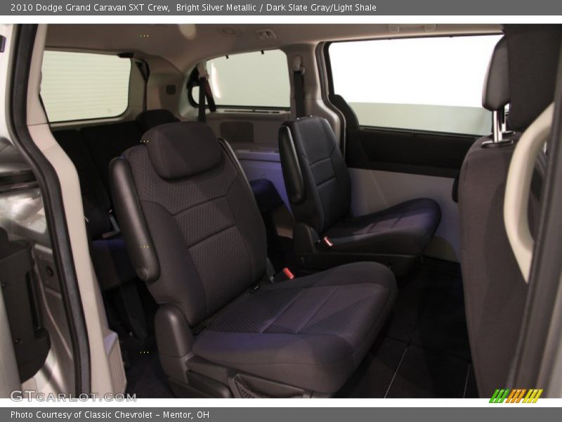 Bright Silver Metallic / Dark Slate Gray/Light Shale 2010 Dodge Grand Caravan SXT Crew