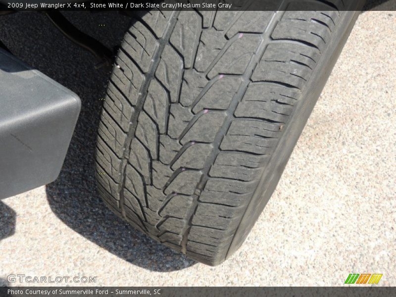 Stone White / Dark Slate Gray/Medium Slate Gray 2009 Jeep Wrangler X 4x4