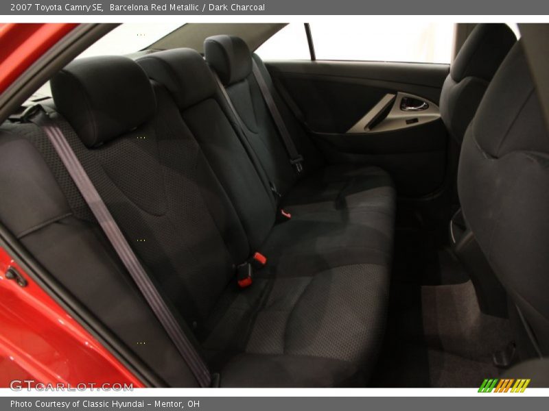 Barcelona Red Metallic / Dark Charcoal 2007 Toyota Camry SE
