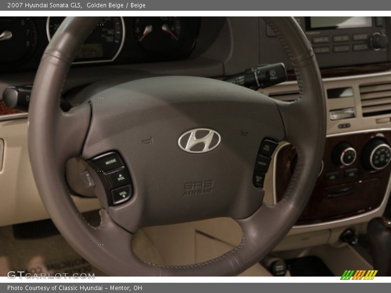 Golden Beige / Beige 2007 Hyundai Sonata GLS