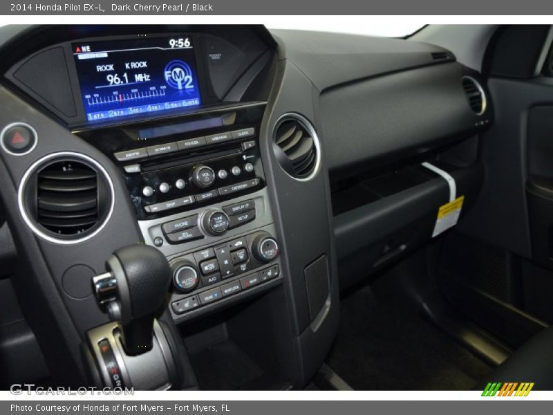 Dark Cherry Pearl / Black 2014 Honda Pilot EX-L