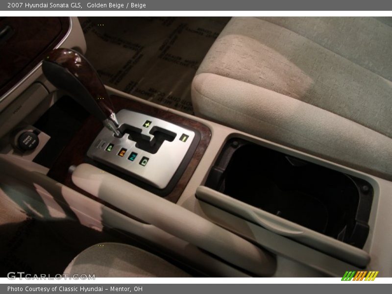 Golden Beige / Beige 2007 Hyundai Sonata GLS