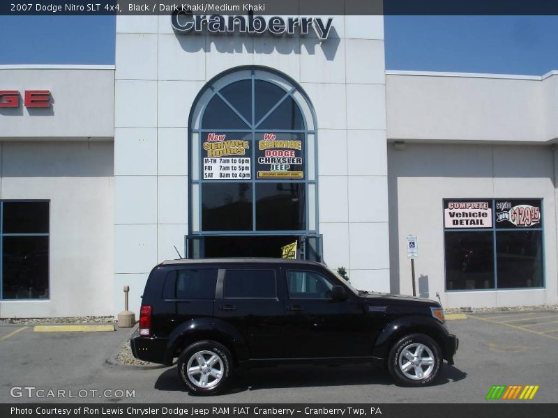 Black / Dark Khaki/Medium Khaki 2007 Dodge Nitro SLT 4x4