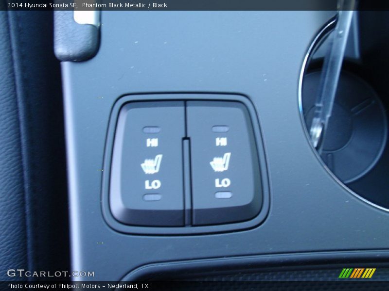 Phantom Black Metallic / Black 2014 Hyundai Sonata SE