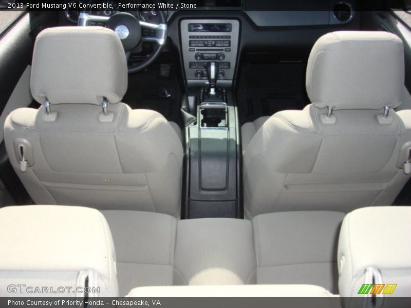Performance White / Stone 2013 Ford Mustang V6 Convertible