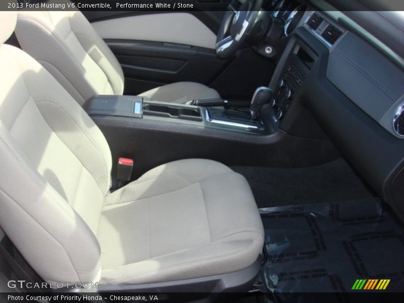 Performance White / Stone 2013 Ford Mustang V6 Convertible